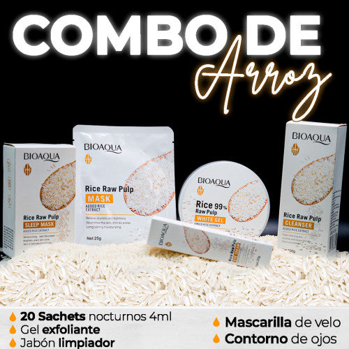 COMBO ARROZ X 5 PRODUCTOS - BIOAQUA